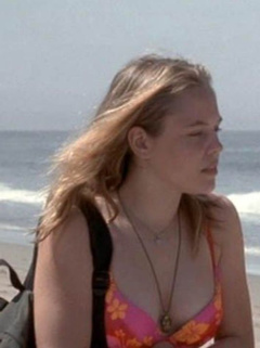 2. Agnes Bruckner Sexy – Blue Car, 2002