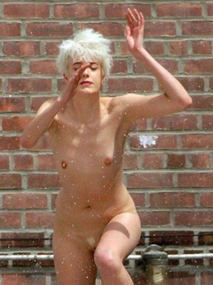 2. Agyness Deyn Naked – Ryan McGinley Photoshoot, 2008