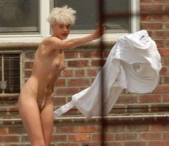 4. Agyness Deyn Naked – Ryan McGinley Photoshoot, 2008