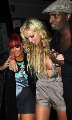 3. Aisleyne Horgan-Wallace – boob flash, 2010