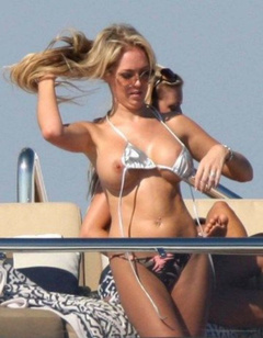 4. Aisleyne Horgan-Wallace – topless, 2013