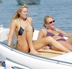 7. Abi Titmuss – black bikini, 2006