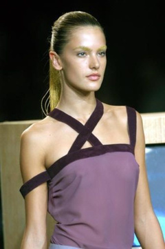 1. Alessandra Ambrosio – Lorenzo Merlino Fall 2003 Fashion Show, 2003