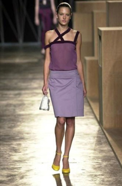 2. Alessandra Ambrosio – Lorenzo Merlino Fall 2003 Fashion Show, 2003