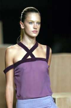 3. Alessandra Ambrosio – Lorenzo Merlino Fall 2003 Fashion Show, 2003