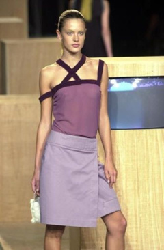 4. Alessandra Ambrosio – Lorenzo Merlino Fall 2003 Fashion Show, 2003