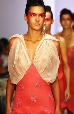 1. Alessandra Ambrosio – Michael Soheil Spring 2003 Fashion Show, 2003
