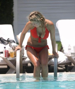 3. Alex Curran – red bikini, 2008