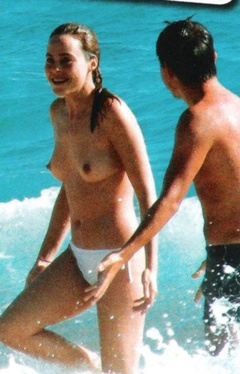 2. Alicia Bogo – topless at the beach, 2007