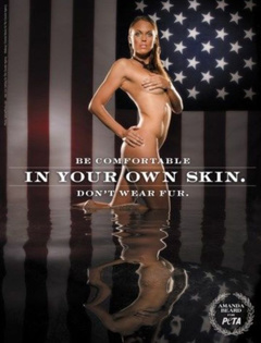 1. Amanda Beard Sexy – PETA ad, 2008
