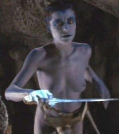 1. Amanda Donohoe Naked – The Lair of the White Worm, 1988