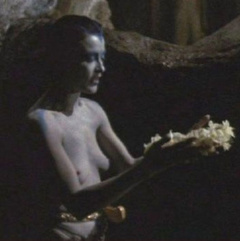 2. Amanda Donohoe Naked – The Lair of the White Worm, 1988