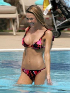 1. Adele Silva – bikini by the pool, 2007