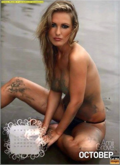 9. Amii Grove Naked – 2009 Calendar, 2008