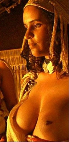 3. Amina Annabi Naked – The Sheltering Sky, 1990