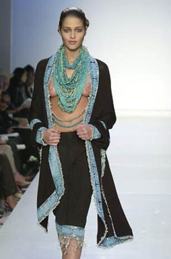 2. Ana Beatriz Barros – Topless on a Catwalk, 2004