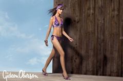 2. Anett Griffel – Gideon Oberson Swimsuit, 2009