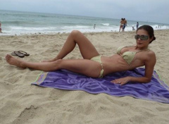 2. Adrianne Curry – bikini, 2010