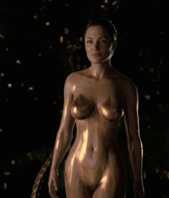 6. Angelina Jolie Naked – Beowulf, 2007