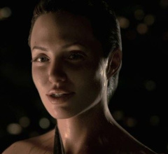 11. Angelina Jolie Naked – Beowulf, 2007