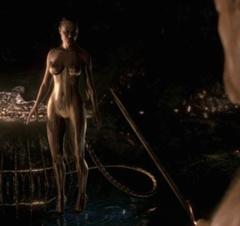 12. Angelina Jolie Naked – Beowulf, 2007