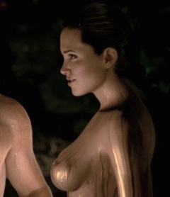 14. Angelina Jolie Naked – Beowulf, 2007