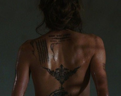 9. Angelina Jolie Naked – Wanted, 2008
