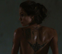10. Angelina Jolie Naked – Wanted, 2008