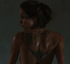 11. Angelina Jolie Naked – Wanted, 2008