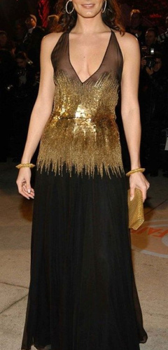 2. Angie Harmon See-Through – Vanity Fair Oscar Party, 2004