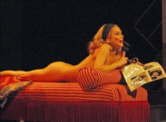 2. Anna Friel Naked – Breakfast at Tiffany's, 2009