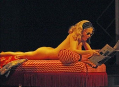 3. Anna Friel Naked – Breakfast at Tiffany's, 2009