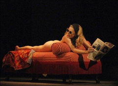 5. Anna Friel Naked – Breakfast at Tiffany's, 2009