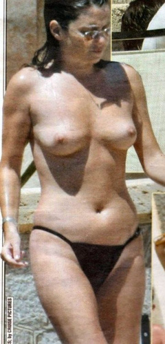 6. Anna Friel – Topless sunbathing, 2003