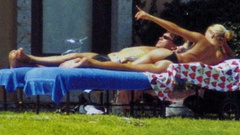 5. Anna Kournikova – Topless sunbathing, 2001