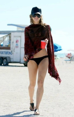 8. AnnaLynne McCord – black bikini, 2008