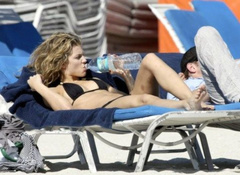 13. AnnaLynne McCord – black bikini, 2008
