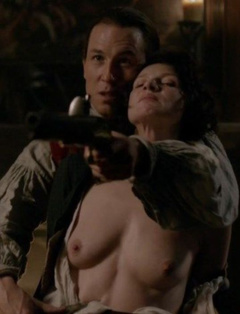 4. Caitriona Balfe Naked – Outlander, 2014
