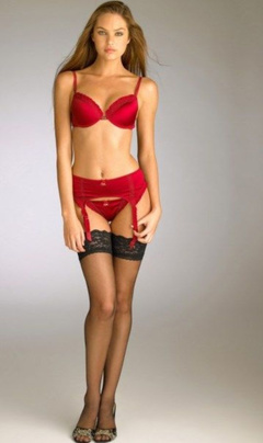 11. Candice Swanepoel – Lingerie photoshoot, 2007