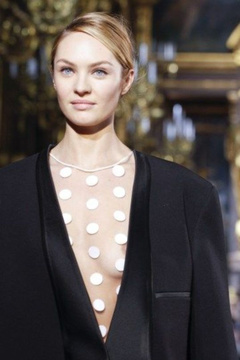 1. Candice Swanepoel – Paris Fashion Week, 2011