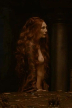 6. Carice van Houten Naked – Game of Thrones, 2012