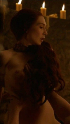 19. Carice van Houten Naked – Game of Thrones, 2012