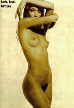 8. Carla Bruni Naked – Unknown Magazine