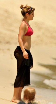 2. Carly Zucker – red bikini, 2008