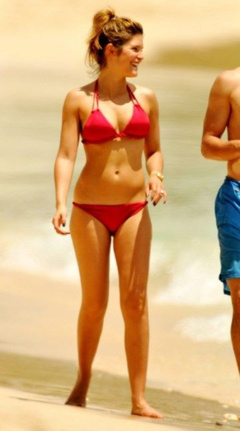 3. Carly Zucker – red bikini, 2008