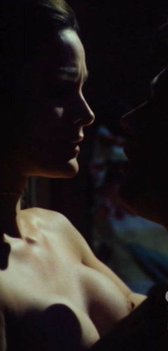 7. Carrie-Anne Moss Naked – The Soft Kill, 1994