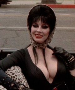 4. Cassandra Peterson Naked – Elvira, Mistress of the Dark, 1988