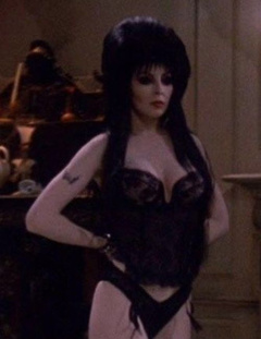 5. Cassandra Peterson Naked – Elvira, Mistress of the Dark, 1988