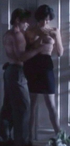 4. Catherine Bell Naked – Hot Line, 1998