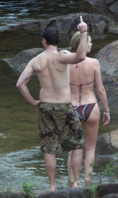 6. Charlize Theron – bikini, 2008